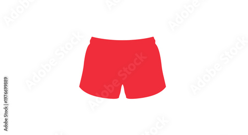 Red Shorts for Active Wear.