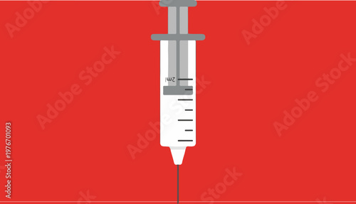 Syringe Needle Injection Medical Tool.