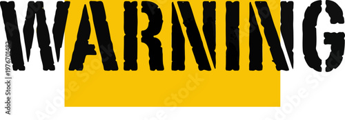 Warning Sign Yellow Caution.