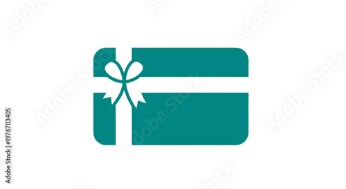 Gift Box with Ribbon and Bow.