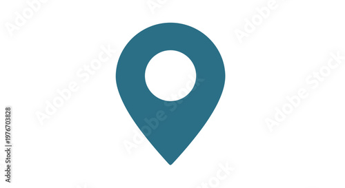 Free Download Blue Map Pin Icon Symbol. - GFXLoad