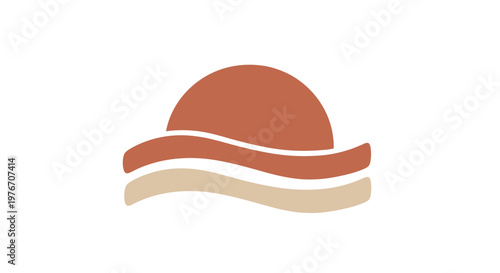 Hamburger with Bun and Beef Patty.