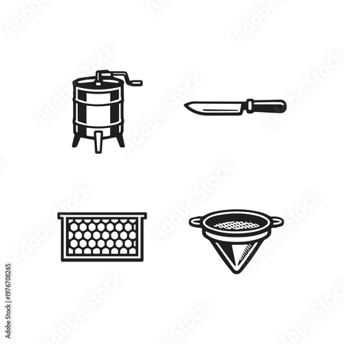Essential Beekeeping Tools for Honey Harvesting and Processing Equipment
