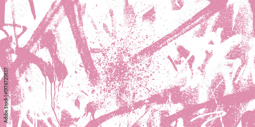 Light pink graffiti spray paint texture on a white background abstract grunge background paint splatter street art brush stroke hint of color modern art artistic background urban art graffiti