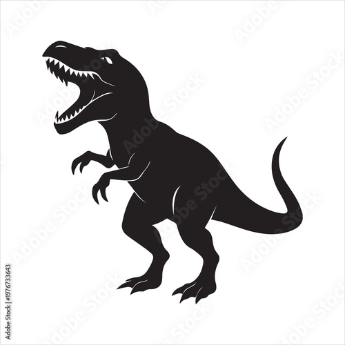 tyrannosaurus rex dinosaur vector