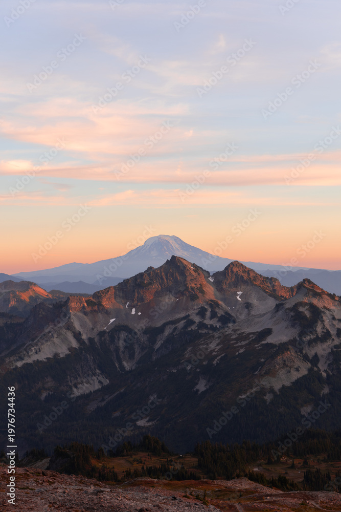 Fototapeta premium Mount Rainier National Park 