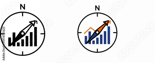 Market analysis and strategic direction illustration, "Created with AI assistance and manually refined."