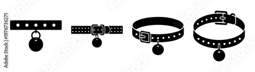Shop stylish black leather collar with pendant accessories for fashion and pet needs online