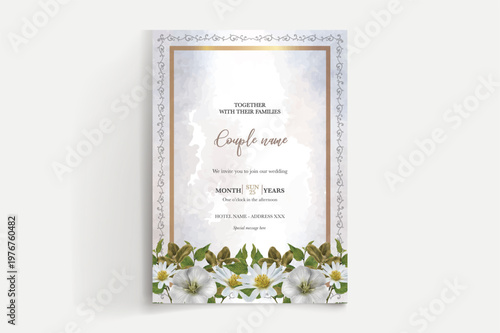 Save the date wedding invitation templates