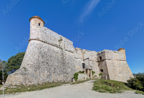 Le Fort du Mont Alban sur la commune de Nice dans le département des Alpes Maritimes