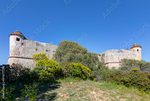 Le Fort du Mont Alban sur la commune de Nice dans le département des Alpes Maritimes