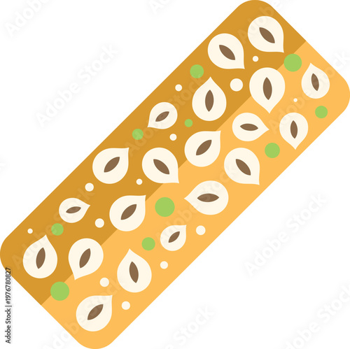 Cereal bar providing nutrition and energy as a healthy snack