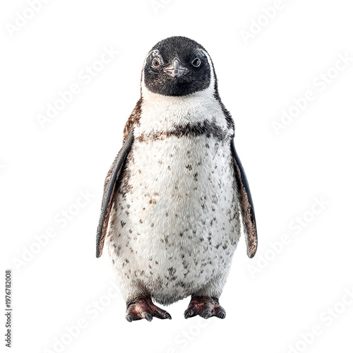 Cute Penguin Chick on a transparent background