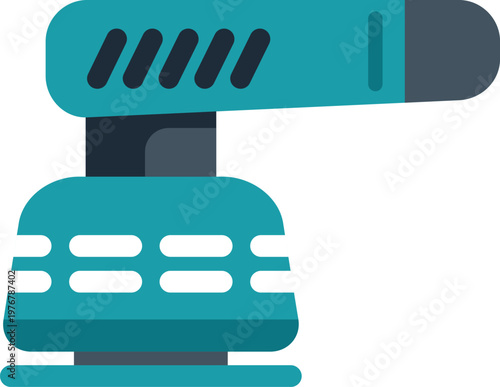 Orbital sander power tool for woodworking and construction projects