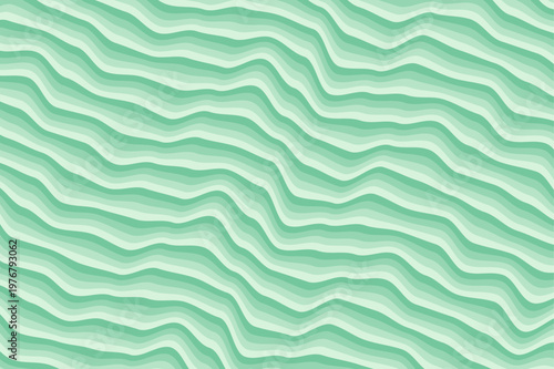 Abstract flowing lines creating a soothing wave pattern in gentle green tones.
