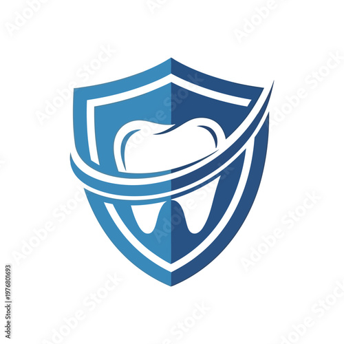Dental Shield Tooth Protection Logo.
