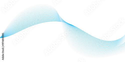 Minimal blue wave abstract background with smooth gradient flow and clean modern design.