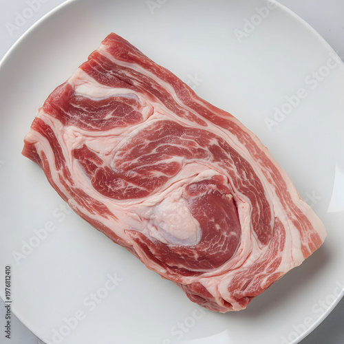 Fresh pork neck raw or collar pork