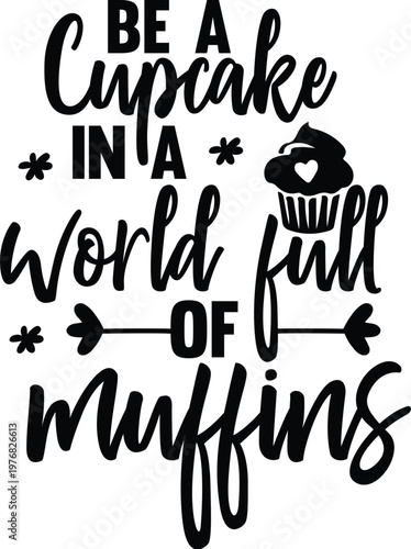 Cupcake SVG Design