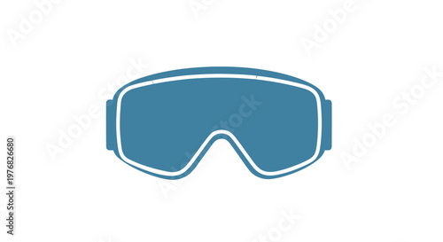 Blue Safety Goggles Protective Eyewear.