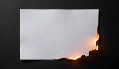 Paper burning