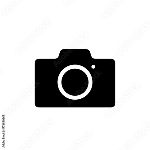 Digital Camera Vector Illustration 40 – Modern DSLR Photography Icon