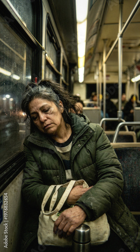 Uczucie zmęcznia po ciężkim dniu. Słodki sen po wyczrpującym dniu. Śpiąc z wyczerpania.