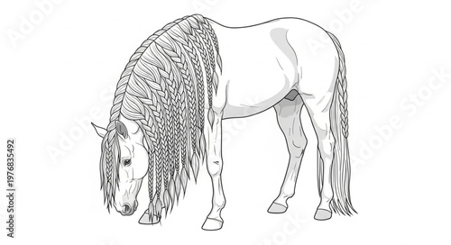 hand drawn sketch of a pencil sketch