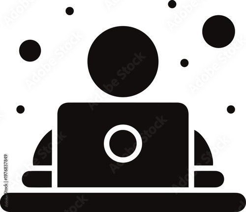 Modern office and business icon set in editable vector format. Includes corporate, workplace, management, communication, finance, and teamwork symbols. Perfect for web, apps, presentations