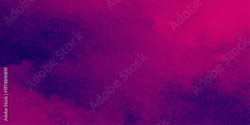 Abstract a seamless, high-resolution gradient background, blending vibrant shades of magenta and deep violet into a dreamy, ethereal composition.