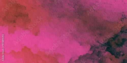 Abstract pink and purple watercolor artwork with subtle textures, evokes a sense of depth and fluidity, inviting viewers into an artistic exploration of color and form.