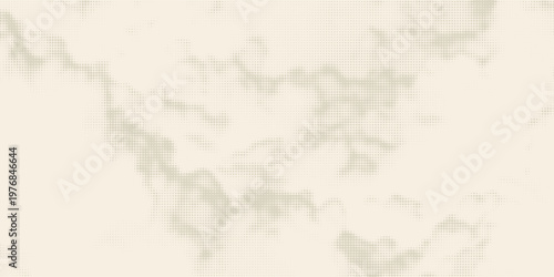 Retro beige halftone paper texture. Vintage craft ecru wallpaper with speckles, flecks, particles. Light cream grunge grain overlay background. Dirty dotted and specked canvas backdrop. Vector