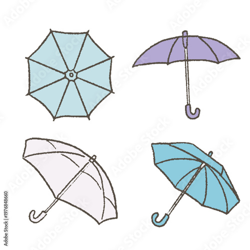 傘セット、カラー