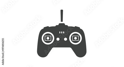 Drone Remote Control Device Illustration.