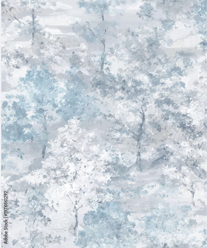 frosty pattern on window