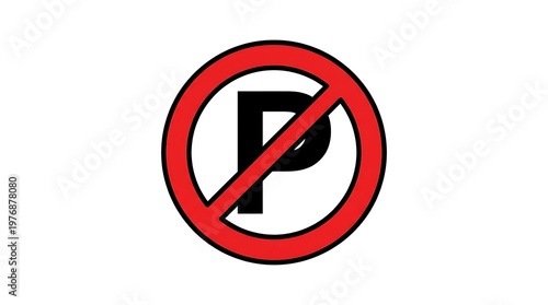 No Parking Sign Symbol. Free Download No Parking Sign Symbol. - GFXLoad