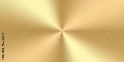 Golden metallic background with a circular brushed texture and a radial gradient