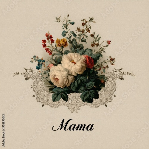 floral print design for Mother's Day