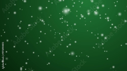 Realistic Floating Dust Particles Animation on Green Screen