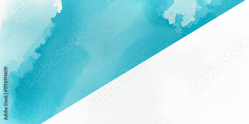 Abstract blue watercolor background illustration of a world map globe featuring stylized continents and oceans in a grunge paint design for travel and geography