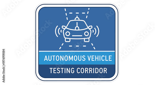 Autonomous Vehicle Signage Road Marking.