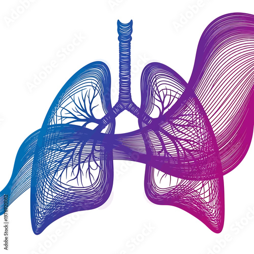 Hari Hipertensi Paru Sedunia World Pulmonary Hypertension Day Awareness Vector Illustration Design