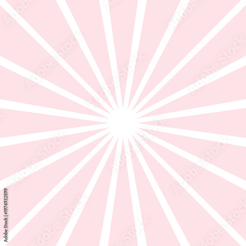 Pink rays background Abstract red sunburst background with radial light rays and bright starburst Backfriday bannar vector illustration for a retro backdrop design featuring orange glow