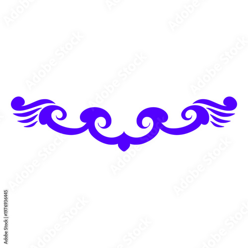 Wing Tribal Tattoo Element Decoration Ornamental Illustration 