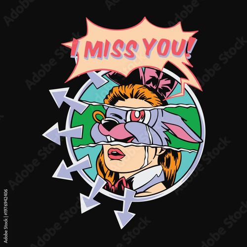 I miss you bunny sadness blink182