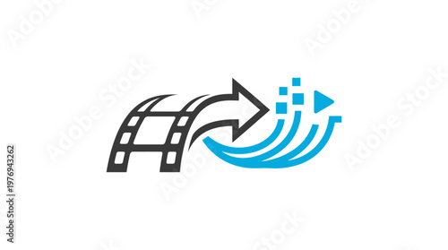 Film To Video Conversion Logo