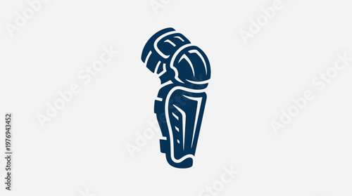 Protective Sports Knee and Shin Pad Concept