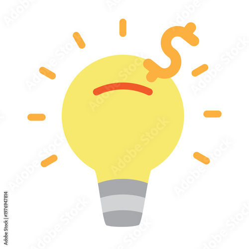 Venture Capital Vector Glyph Icon Design