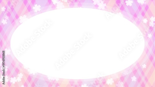 Cherry Blossom Petal Frame Loop