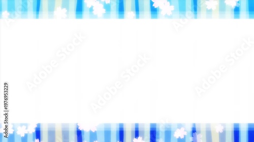 Cherry Blossom Petal Frame Loop